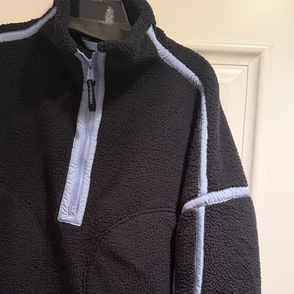 Free People Movement Black Fleece with Light Blue Trim - Picture 2 of 6
